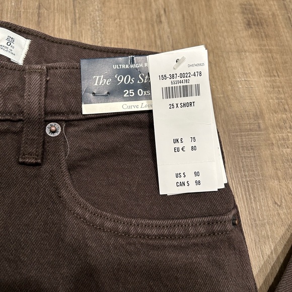 Curve Love Ultra High Rise 90s Straight Jeans - Picture 3 of 5